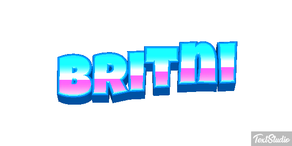 Britni Efecto de texto