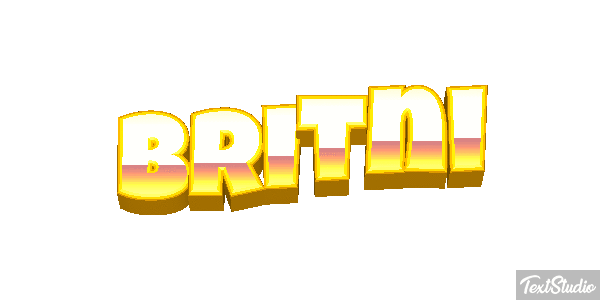 Britni Efecto de texto
