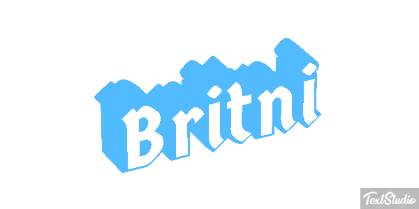 Britni Efecto de texto