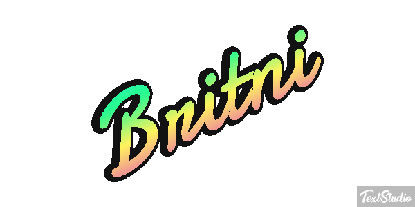 Britni Efecto de texto