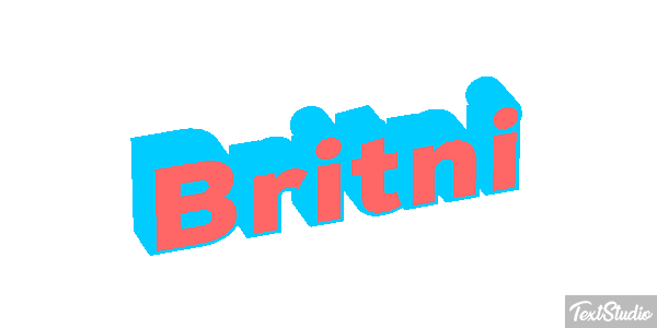 Britni Efecto de texto