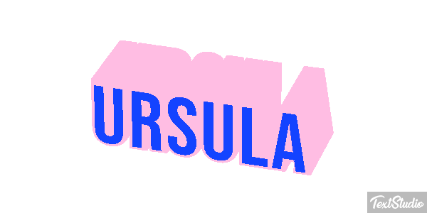 Úrsula Efecto de texto