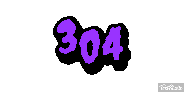 304 Text effect