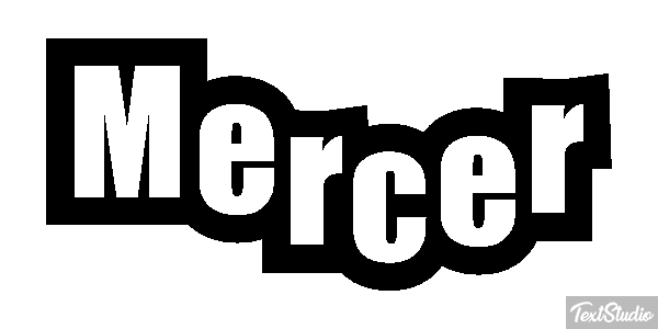 Mercer Text effect