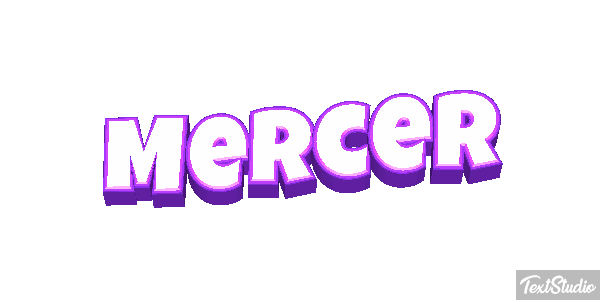 Mercer Text effect