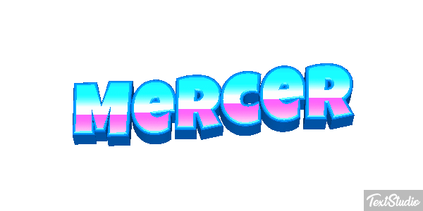 Mercer Text effect