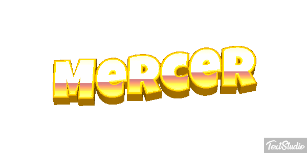 Mercer Text effect