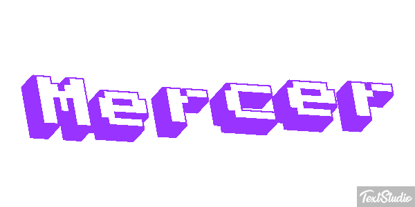 Mercer Text effect