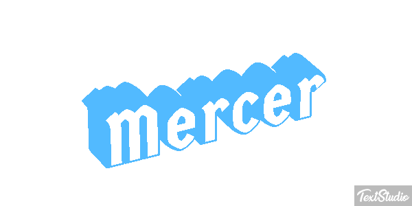 Mercer Text effect