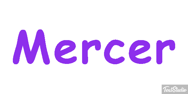 Mercer Text effect