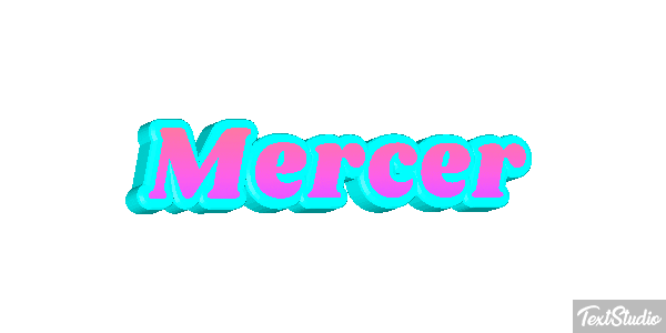 Mercer Text effect