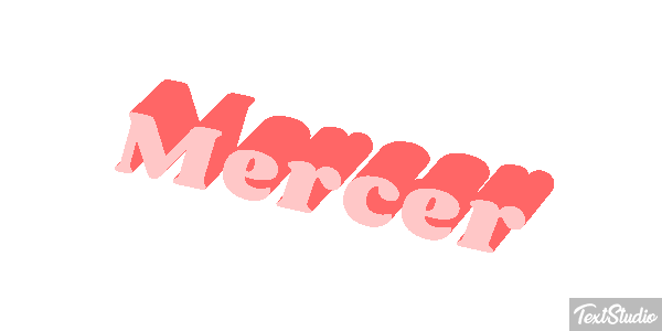 Mercer Text effect