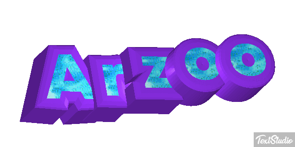Arzoo Text effect
