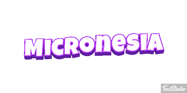 Micronesia Efecto de texto