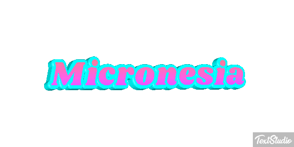 Micronesia Efecto de texto