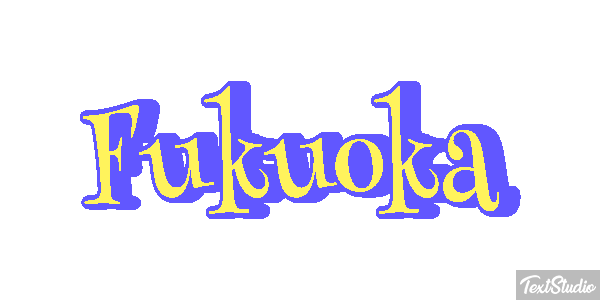 Fukuoka Efeito do texto