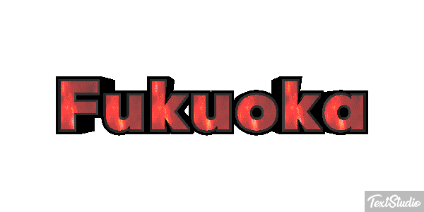 Fukuoka Efeito do texto