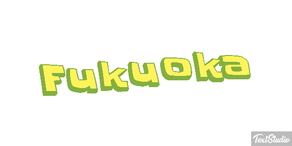 Fukuoka Efeito do texto