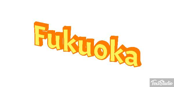 Fukuoka Efeito do texto