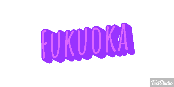 Fukuoka Efeito do texto