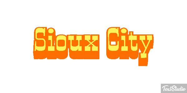 Sioux City Efekt tekstowy