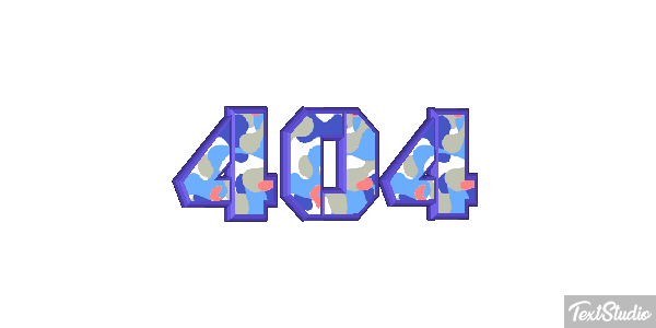 404 Effetto testo