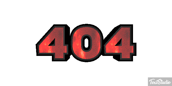 404 Effetto testo