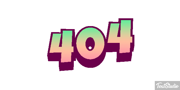 404 Effetto testo