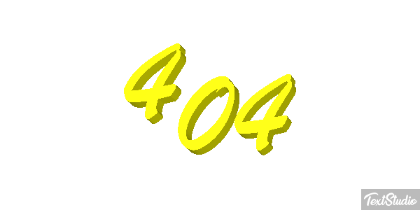 404 Effetto testo