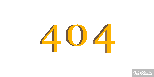 404 Effetto testo