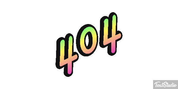 404 Effetto testo