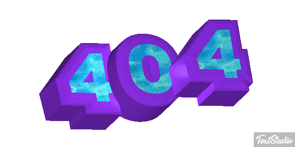 404 Effetto testo