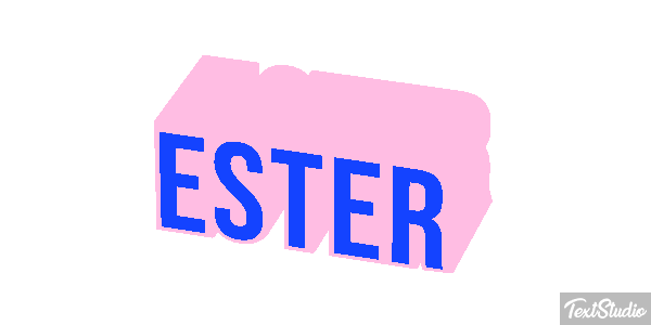 Ester Effet de texte
