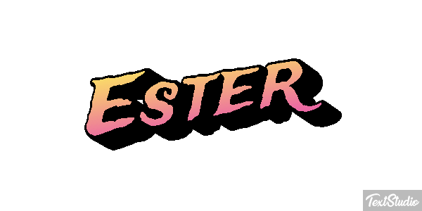 Ester Effet de texte