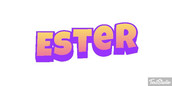 Ester Effet de texte