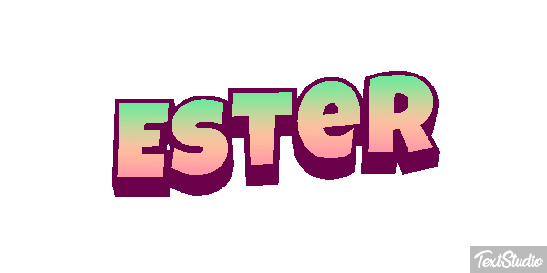 Ester Effet de texte