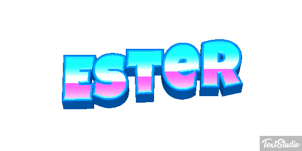 Ester Effet de texte