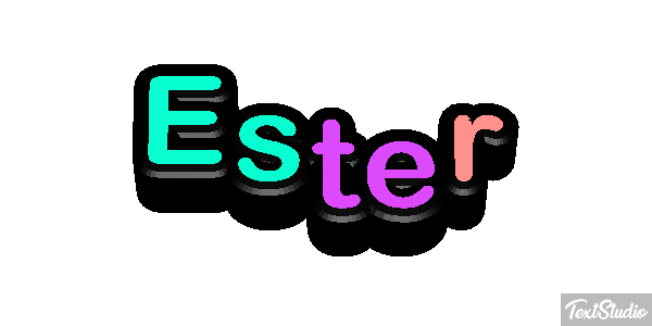 Ester Effet de texte
