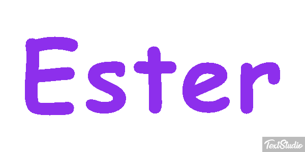 Ester Effet de texte
