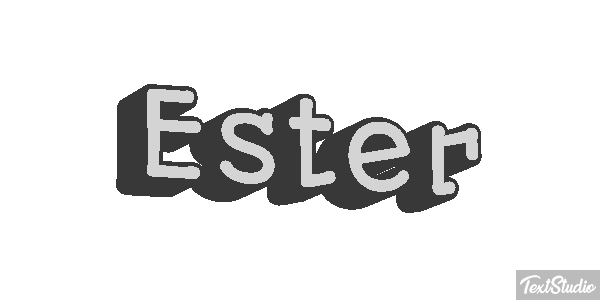 Ester Effet de texte