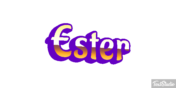 Ester Effet de texte