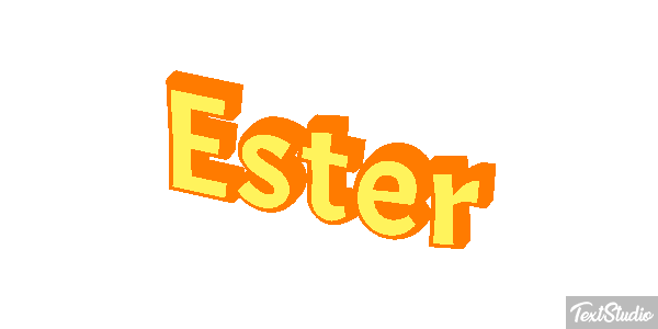 Ester Effet de texte