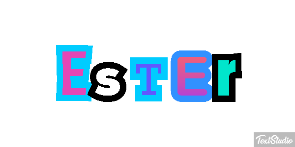 Ester Effet de texte