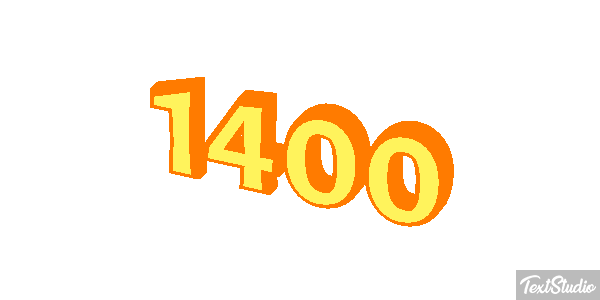 1400 Effetto testo