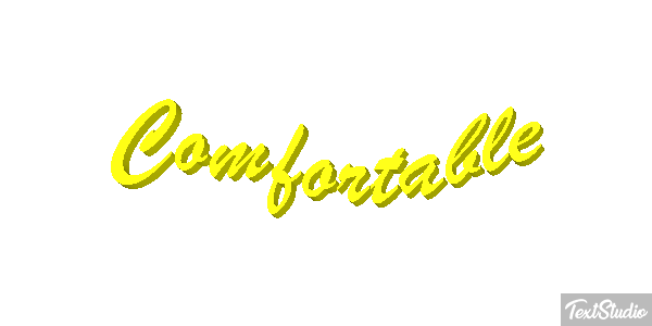 Comfortable Text effect
