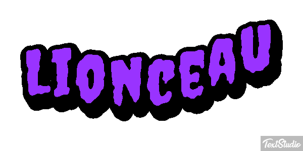 Lionceau Effet de texte