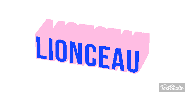 Lionceau Effet de texte