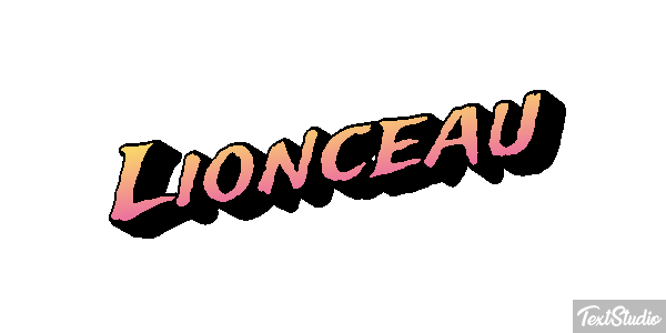 Lionceau Effet de texte