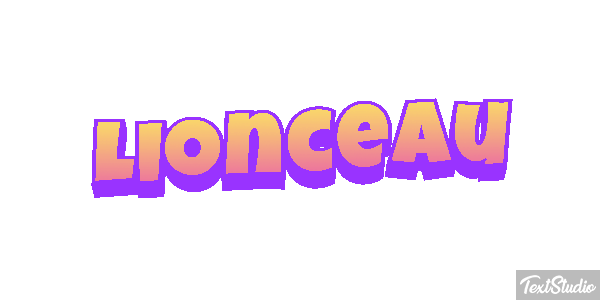 Lionceau Effet de texte