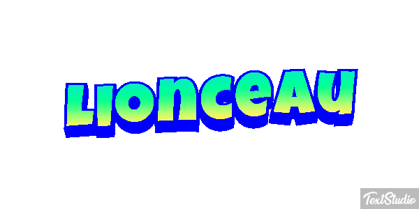 Lionceau Effet de texte